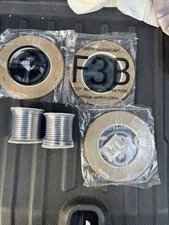 Amerway 60/40 Sapphire solder.Great American F3B 7/32" Black N SilverCopper Foil
