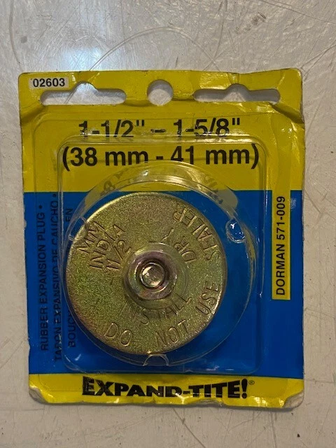 9 Cantidad de Enchufes de Expansión de Motor Dorman 1-1/2" - 1-5/8" 02603 | 571-009 (9 Cantidad) Foto 2 de 4