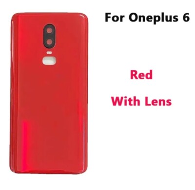 Rear Back Battery Cover Glass For OnePlus 1+6 A6003 A6000 With