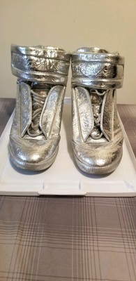 margiela metallic future sneakers
