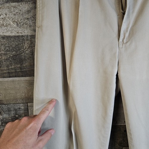 Vintage POLO Ralph Lauren Men’s Clothes SZ 36X34 Hammond Khaki Chino Pants - Picture 6 of 17