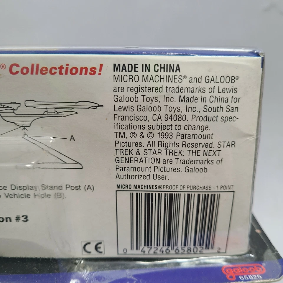 Star Trek The Movies Collection #2 Micro Machines Vintage 1994 Foto 4 de 4