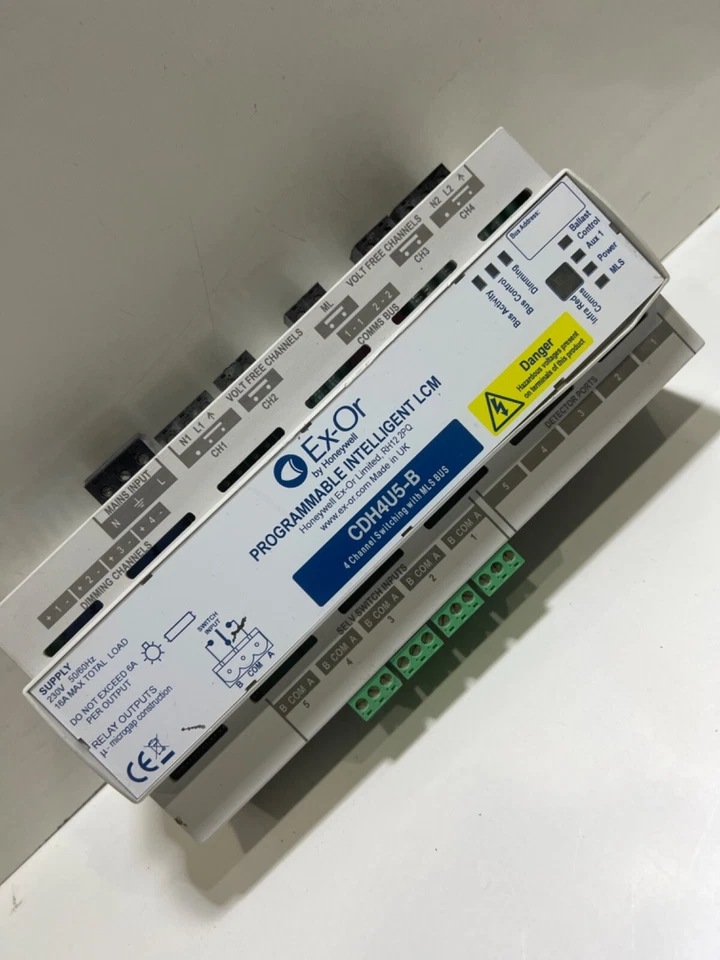 EX-OR CDH4U5-B Programmable Intelligent LCM 4 ch swiching with MLS BUS - Image 3 of 4