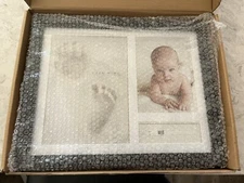 Noel Baby Hand And Foot Print Frame 13x9 New Opened Box