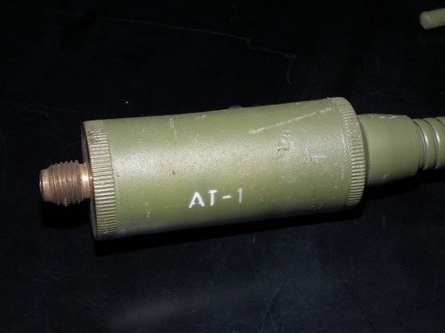 NOS frusta militare pieghevole HF VHF antenna AT-1a 2 elementi 2,56 piedi 78 cm - Foto 4 di 11