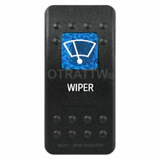 OTRATTW Carling Technologies Contura II Rocker only, WIPER, BLUE LENS