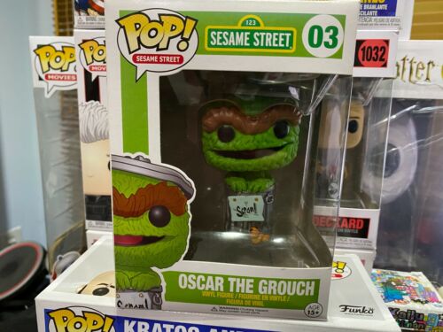 Overjas Variant Bang om te sterven Funko Pop! Oscar the Grouch #03 03 Sesame Street | eBay