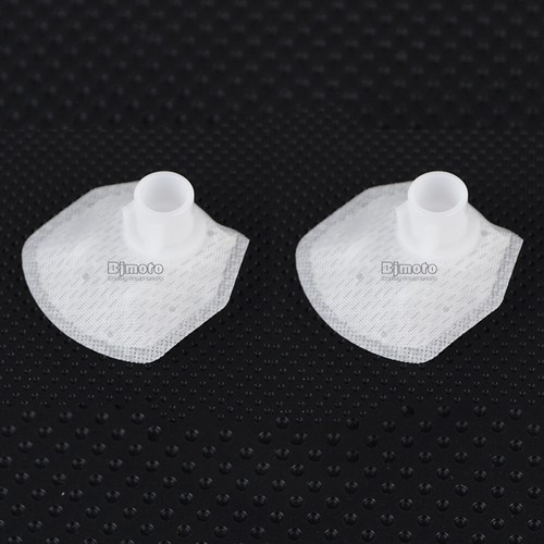 2X Fuel Pump Filter For Kawasaki Ninja ZX10R ZX-6R/ZG1400 Concours 14/ER6F EX650 - Picture 1 of 10