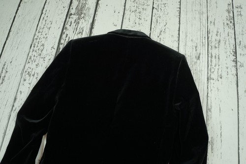 Balmain x H&M Men’s Velvet Smoking Blazer Jacket Size 38R EUR 48 - Picture 8 of 9