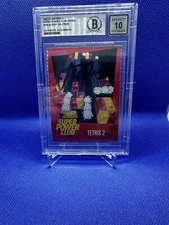 Alexey Pajitnov SIGNED Tetris Nintendo Super Power Club Beckett Auto Grade 10