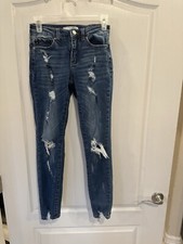 Kancan Distressed Denim Skinny Jeans size 3 / 25
