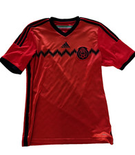 2014 Adidas Mexico Soccer Jersey Futbol Kit - size L