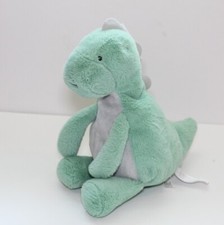 Carters Green Gray Plush Dinosaur Lovey stuffed Baby Toy Plush 2018