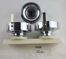 Button Mould, 32mm DIY Aluminum Alloy Interchangeable Die Mould Open Box 