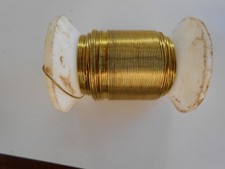 5 bobines de fil de laiton