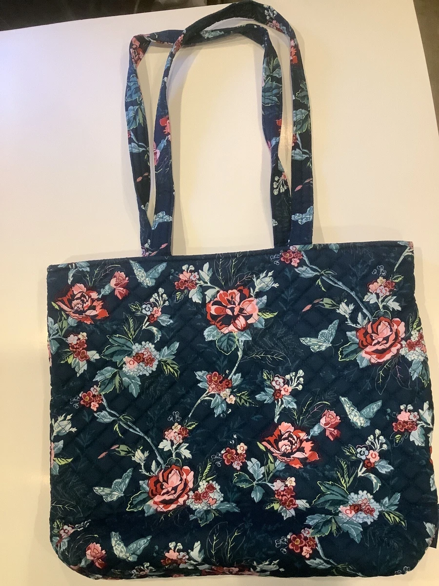 NWOT Vera Bradley Rose Toile X Large Iconic Tote Bag eBay