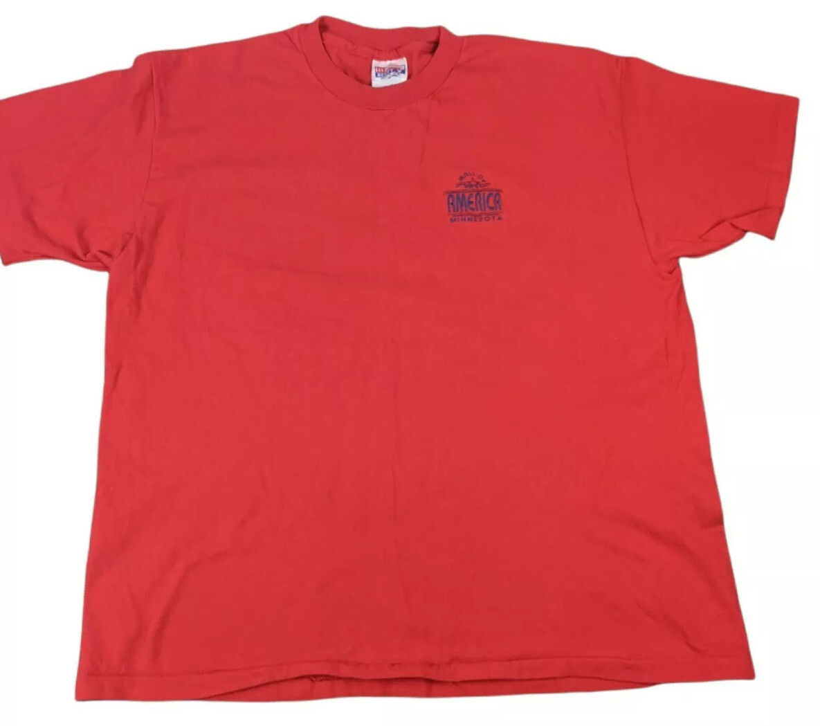 ミルクボーイ 90'sヘインズTee 袖裾シングルMade in USA 赤 M ミルクボーイ 90sヘインズTee 袖裾シングルMade in USA 赤 M