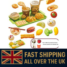 Food Toy Play Food Set Kids Toy Kitchen Accessory Pretend Food for Toddlers