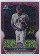 2023 Bowman Chrome Prospects Fuchsia Shimmer Refractor Alex Ramirez Ramírez 13tz