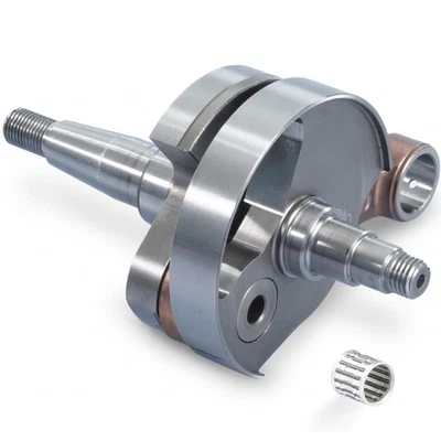 Arbre Moteur Anticipé Polini Cono 19 Gris Pour Piaggio Vespa 125 2T 210.0075 - Photo 1/3
