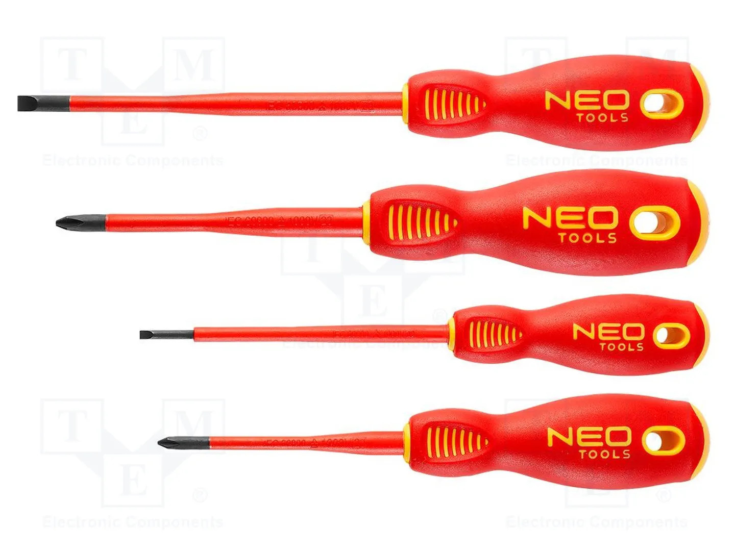 1000V Schraubendreher, 4er Set, slim 04-144 - Bild 2