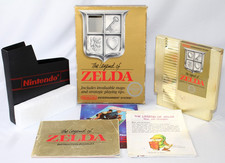 The Legend of Zelda NES Nintendo Complete CIB! RARE 2ND PRINT 5 SCREW w/ MAP!
