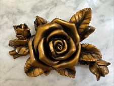 Eternal Reflections ROSE GARLAND Resin Ornament Funeral Hand Crafted