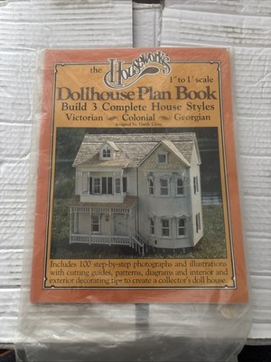 Houseworks Dolllhouse Plan Book 3 complete House Styles 1''to1'