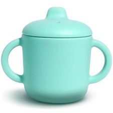 6 Months Sippy Cups with Handles Small Silicone Sippy Cups Leak Proof 5ozNo ...