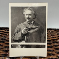 Albert Einstein Postcard 1990 Editions Admira France Hommes du XXe Siecle Unused
