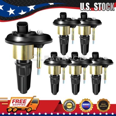UF-303 Ignition Coil for Chevy Trailblazer GMC Canyon Hummer H3 3.5L C1395 6 pcs