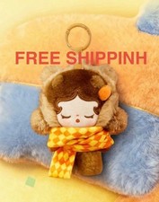 POP BEAN Fluffy  Cozy Series-Plush Pendant - Skullpanda Snug Scarf