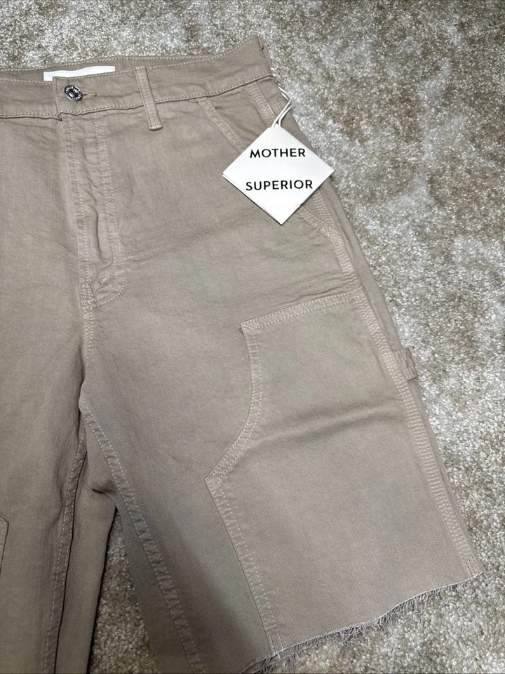 Pantalones Cortos Mother Jeans The Bee's Knees Pantalones Cortos Fray Mujer Jeans Talla 26 Nuevos con Etiquetas Foto 4 de 4