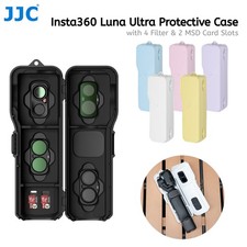 JJC Protective Shell Cover Case Filter Storage for Insta360 Luna Ultra Gimbal