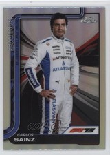 2025 Topps Chrome Formula 1 F1 Drivers Refractor Carlos Sainz Jr #18 19l7
