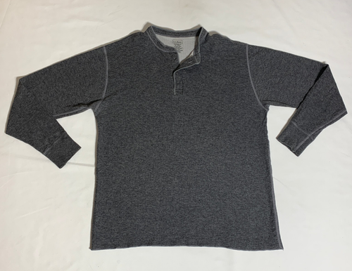 Chemise L.L.Bean Homme XL Rouge – Laine Henley, Made In Canada, état Parfait