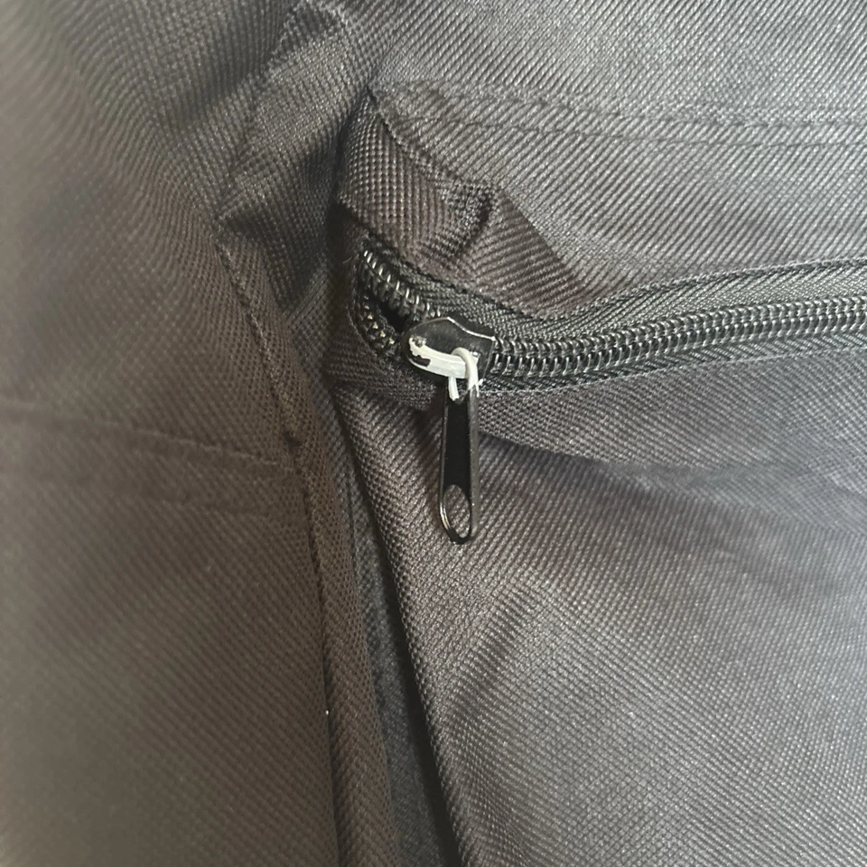 Mochila negra con logotipo VICE - Bolsillo para computadora portátil Autoridad Portuaria - Bolso informal unisex Foto 3 de 4