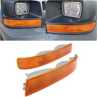 Turn Parking Signal Light Compatible with 2003-2022 GMC Savana Van/Chevy