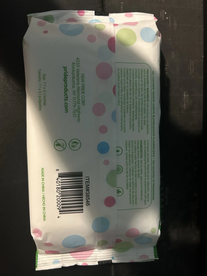 Simply Soft Baby Wet Wipes One Pack 80 Wipes 2 Pack Each Order - Image 2 of 2