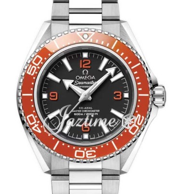 Omega Seamaster Planet Ocean 217.30.42.21.01.003 Steel Orange Black NEW