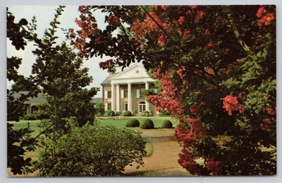 Quality Inn Perry Georgia Postcard Crepe Myrtle Gardens Vintage