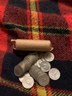 Roll of 40 Higher Grade 1964  D  AU Washington Quarters 90% Silver