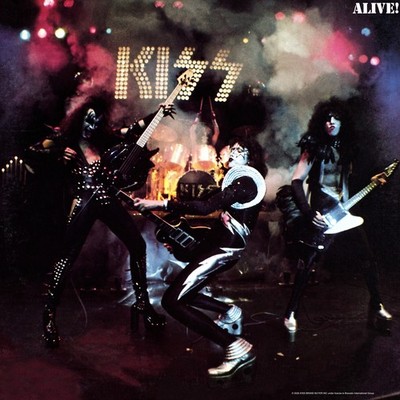 Kiss Alive Album Cover Poster 12x12