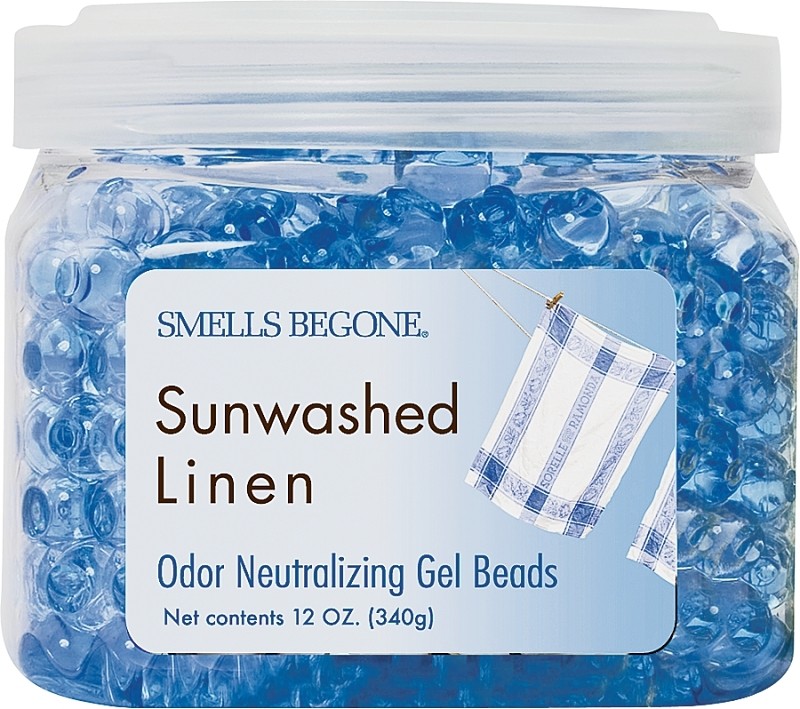 Smells Begone Odor Eliminator Gel Beads - Air Freshener - Eliminates Odor