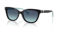 Tiffany & Co 4237B - 55 80019S - Sonnenbrille - Schwarz Blau Tiffany/Hellblau