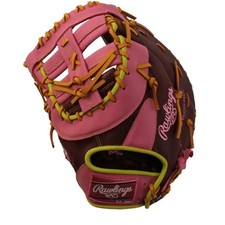 Rawlings Hyper Tech Sherry/Pink GR5HTCM53-SH-PK 11.75 LH First Base Glove Japan
