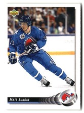 1992-93 Upper Deck #121 Mats Sundin