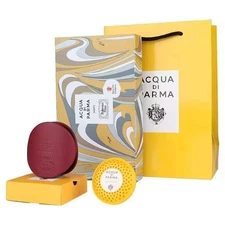 Car Diffuser by Acqua Di Parma Leather Case w/ Refill Fast Free Shipping
