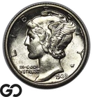 1938 Mercury Dime
