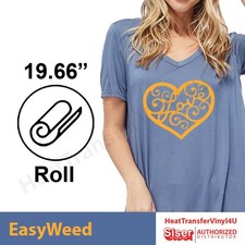 Siser EasyWeed Iron On HTV 20" x 10 Yards Roll Mix it Up Message Color Option 